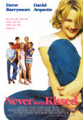 Never Been Kissed 1999 movie poster Drew Barrymore David Arquette Michael Vartan Raja Gosnell School Romance