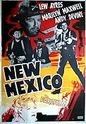 New Mexico 1952 movie poster Lew Ayres