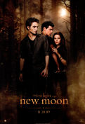 New Moon Twilight 2 2009 movie poster Kristen Stewart Robert Pattinson