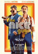 The Nice Guys 2016 movie poster Russell Crowe Ryan Gosling Angourie Rice Shane Black