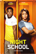 Night School 2018 movie poster Kevin Hart Tiffany Haddish Rob Riggle Malcolm D Lee