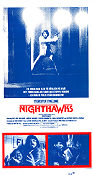 Nighthawks 1981 movie poster Sylvester Stallone Rutger Hauer Bruce Malmuth