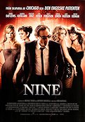Nine 2009 movie poster Daniel Day-Lewis Nicole Kidman Penelope Cruz Rob Marshall Musicals