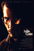 The Ninth Gate 1999 movie poster Johnny Depp Lena Olin Roman Polanski Glasses Smoking