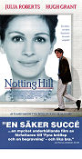 Notting Hill 1999 movie poster Julia Roberts Hugh Grant Richard McCabe Roger Michell Romance