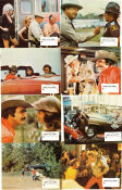 Smokey and the Bandit 1977 lobby card set Burt Reynolds Sally Field Jackie Gleason Hal Needham Cars and racing Police and thieves