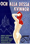 Och alla dessa kvinnor 1944 movie poster Arnold Sjöstrand Sonja Wigert