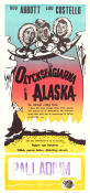 Lost in Alaska 1952 movie poster Bud Abbott Lou Costello Mitzi Green Jean Yarbrough Mountains