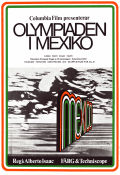 Olimpiada en México 1969 movie poster Enrique Lizalde Roberto Morales Alberto Isaac Sports Olympic Documentaries