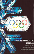 Olympic Games Innsbruck 1964 poster Olympic Winter sports