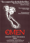 The Omen 1976 movie poster Gregory Peck Lee Remick Harvey Stephens Richard Donner