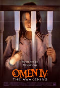 Omen IV: The Awakening 1991 movie poster Faye Grant Michael Woods Michael Lerner Jorge Montesi From TV