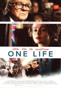 One Life 2023 movie poster Anthony Hopkins Lena Olin Johnny Flynn James Hawes