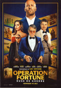 Operation Fortune: Ruse de Guerre 2023 movie poster Jason Statham Aubrey Plaza Cary Elwes Hugh Grant Guy Ritchie