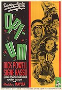 To the Ends of the Earth 1948 movie poster Dick Powell Signe Hasso Maylia Robert Stevenson Film Noir