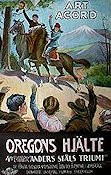 The Oregon Trail 1925 poster Art Acord