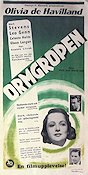 The Snake Pit 1949 poster Olivia de Havilland Anatole Litvak