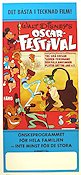 Oscar-festival 1971 movie poster Musse Pigg Pluto Tjuren Ferdinand Find more: Festival