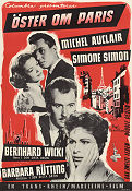Das zweite Leben 1954 movie poster Michel Auclair Simone Simon Victor Vicas