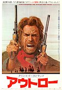 Outlaw Josey Wales 1976 movie poster Sondra Locke Chief Dan George Clint Eastwood