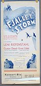 Die weisse Hölle vom Piz Palü 1929 movie poster Leni Riefenstahl GW Pabst Mountains