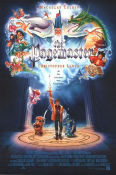The Pagemaster 1994 movie poster Macaulay Culkin Christopher Lloyd Kanin Howell Joe Johnston Animation