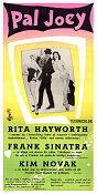 Pal Joey 1958 movie poster Frank Sinatra Rita Hayworth Kim Novak George Sidney Musicals