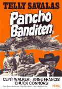 Pancho Villa 1972 movie poster Telly Savalas Clint Walker Chuck Connors Eugenio Martin