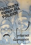 Pat und Patachon im Paradies 1937 movie poster Fy og Bi Carl Schenström Harald Madsen SO Schoening Karel Lamac Denmark