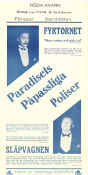 Pat und Patachon im Paradies 1937 movie poster Fy og Bi Carl Schenström Harald Madsen SO Schoening Karel Lamac Denmark