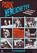 Paris Secret 1965 movie poster Henri Garcin Edouard Logereau Documentaries
