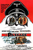 The Passage 1979 movie poster Anthony Quinn James Mason Malcolm McDowell J Lee Thompson Find more: Nazi