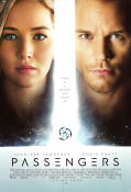 Passengers 2016 movie poster Jennifer Lawrence Chris Pratt Michael Sheen Morten Tyldum