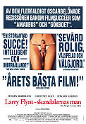 The People vs Larry Flynt 1998 poster Woody Harrelson Milos Forman