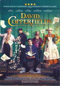 The Personal History of David Copperfield 2019 movie poster Dev Patel Hugh Laurie Tilda Swinton Armando Iannucci
