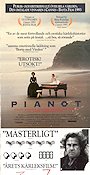 The Piano 1992 movie poster Holly Hunter Harvey Keitel Sam Neill Jane Campion Beach Romance Instruments