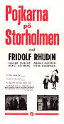Pojkarna på Storholmen 1932 poster Fridolf Rhudin Sigurd Wallén