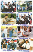 Police Academy 3: Back in Training 1986 large lobby cards Steve Guttenberg Jerry Paris