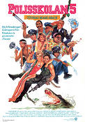 Police Academy 5: Assignment Miami Beach 1988 movie poster Bubba Smith David Graf Michael Winslow Alan Myerson Police and thieves