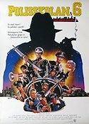 Police Academy 6: City Under Siege 1989 movie poster Bubba Smith David Graf Michael Winslow Peter Bonerz Police and thieves