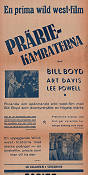 Prairie Pals 1942 movie poster Bill Boyd Art Davis Lee Powell Sam Newfield