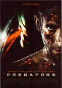Predators 2010 movie poster Adrien Brody Laurence Fishburne Topher Grace Nimrod Antal