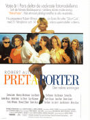 Ready to Wear 1994 movie poster Helena Christensen Sophia Loren Julia Roberts Kim Basinger Robert Altman Ladies