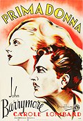 Twentieth Century 1934 movie poster Carole Lombard John Barrymore Howard Hawks