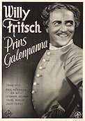 Des jungen Dessauers grosse Liebe 1933 movie poster Willy Fritsch Arthur Robison Production: UFA