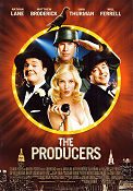 The Producers 2005 movie poster Nathan Lane Matthew Broderick Uma Thurman Will Ferrell Susan Stroman