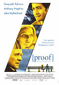 Proof 2005 movie poster Gwyneth Paltrow Jake Gyllenhaal Anthony Hopkins John Madden