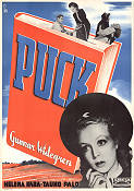 Puck 1942 movie poster Helena Kara Hannu Leminen Writer: Gunnar Widegren Finland