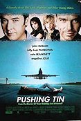 Pushing Tin 1999 movie poster John Cusack Angelina Jolie Mike Newell Planes