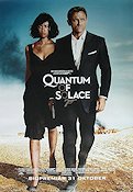 Quantum of Solace 2008 movie poster Daniel Craig Olga Kurylenko Marc Forster